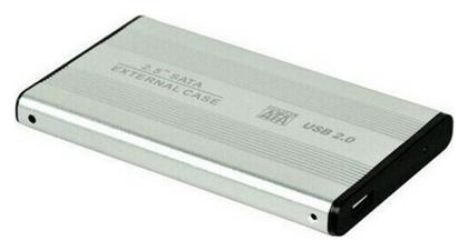 Andowl QY-S300 Θήκη για Σκληρό Δίσκο 2.5'' SATA III με σύνδεση USB 3.0 σε Ασημί χρώμα