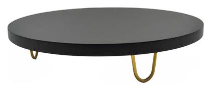 Ankor Διακοσμητικός Δίσκος Ξύλινος Στρογγυλός 35x35x6cm