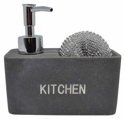 Ankor Dispenser Κουζίνας Πλαστικό με Θήκη για Σφουγγάρι