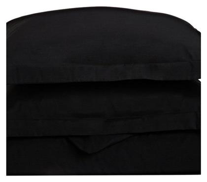 Anna Riska Luxury Σετ Μαξιλαροθήκες Oxford 50x70εκ. 11 Black από το Katoikein