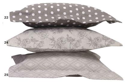 Anna Riska Μαξιλαροθήκη Mix & Match 22 Grey 35x40cm από το MyCasa