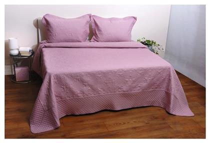 Anna Riska Olivia Σετ Υπέρδιπλο Blush Pink 220x240cm 3τμχ