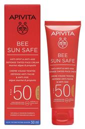 Apivita Bee Sun Safe Anti-spot & Anti-age SPF50 Αντηλιακή Κρέμα