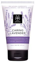 Apivita Caring Lavender Ενυδατική Κρέμα Σώματος με Άρωμα Λεβάντα για Ευαίσθητες Επιδερμίδες 150ml από το Pharm24