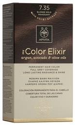 Apivita My Color Elixir 7.35 Ξανθό Μελί Μαονί