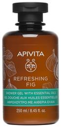 Apivita Refreshing Fig Αφρόλουτρο σε Gel με Αιθέρια Έλαια 250ml από το Pharm24