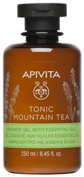 Apivita Tonic Mountain Tea Αφρόλουτρο σε Gel με Αιθέρια Έλαια 250ml από το Pharm24