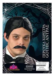 Αποκριάτικη Περούκα Ίσια Μελαχρινή