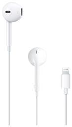 Apple EarPods Earbuds Handsfree με Βύσμα Lightning Λευκό