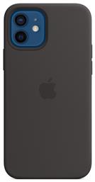 Apple Silicone Case with MagSafe Back Cover Black (iPhone 12 / 12 Pro)