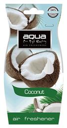 Aqua Αρωματική Καρτέλα Κρεμαστή Αυτοκινήτου The Naturals Coconut