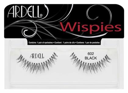 Ardell Wispies Ψεύτικες Βλεφαρίδες σε Μαύρο χρώμα 602