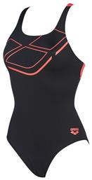 Arena Essentials Swim Pro Αθλητικό Ολόσωμο Μαγιό Μαύρο