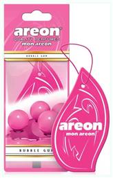 Areon Αρωματική Καρτέλα Κρεμαστή Αυτοκινήτου Mon Bubble Gum