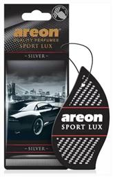 Areon Αρωματική Καρτέλα Κρεμαστή Αυτοκινήτου Sport Lux Silver