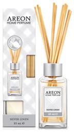 Areon Αρωματικό Χώρου με Sticks Silver Linen 85ml