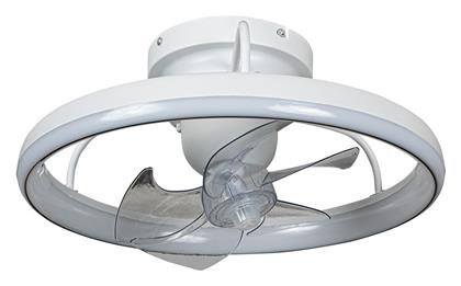 ARlight CFC 9501 WH Ανεμιστήρας Οροφής 50cm με Φως και Τηλεχειριστήριο Λευκός