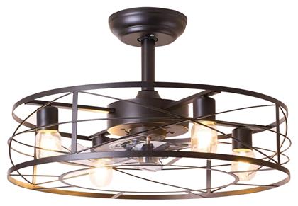 ARlight CFC 9508 με Φως 50cm Μαύρος
