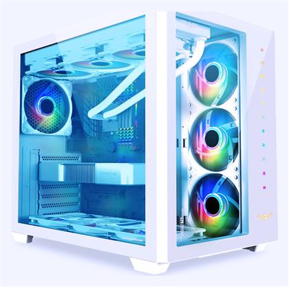 Armaggeddon TESSARAXX Core 12 Air Gaming Midi Tower με Πλαϊνό Παράθυρο