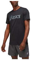 ASICS Core Ανδρικό Αθλητικό T-shirt Κοντομάνικο Μαύρο