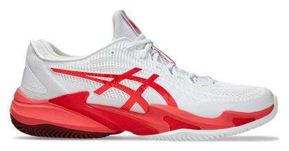 ASICS Court FF 3 Novak Ανδρικά Παπούτσια Τένις για Χωμάτινα Γήπεδα Λευκά