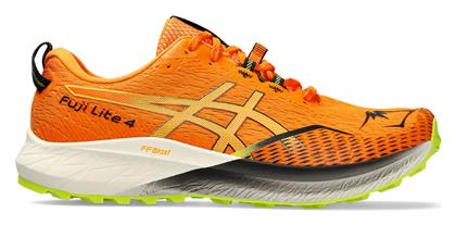 ASICS Fuji Lite 4 Ανδρικά Αθλητικά Παπούτσια Trail Running Πορτοκαλί