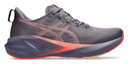 ASICS Novablast 5 Ανδρικά Αθλητικά Παπούτσια Running Greyish Purple / Coral Reef