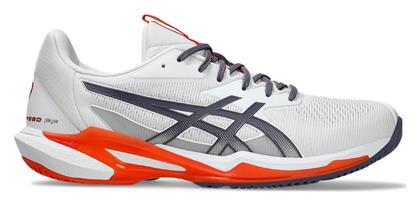 Asics Solution Speed Ff 3 Ανδρικό Παπούτσι Τέννις All Court Wht Org 1041a438-103