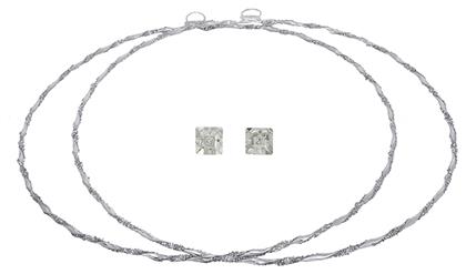 Ασημένια στέφανα 925 με swarovski πέτρες 028481 028481 Ασήμι