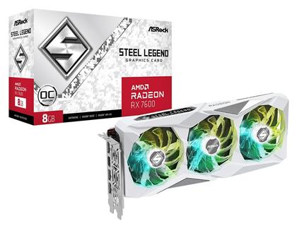 ASRock Radeon RX 7600 8GB Steel Legend OC
