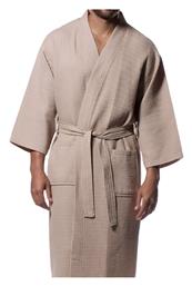 Astron Italy Μπουρνούζι με Γιακά Beige 300gr/m²