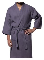 Astron Italy Μπουρνούζι με Γιακά Dark Grey 300gr/m²