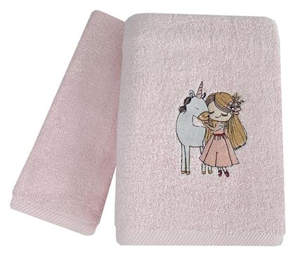Astron Italy Σετ Βρεφικές Πετσέτες 2τμχ Little Girl Βάρους 480gr/m²