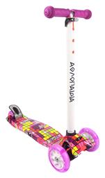 Αθλοπαιδιά Παιδικό Πατίνι για 3+ Ετών Πολύχρωμο