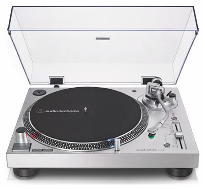 Audio Technica AT-LP120XUSB Πικάπ με Προενίσχυση Ασημί