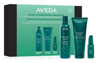 Aveda Botanical Repair Strengthening Σετ Θεραπείας Μαλλιών με Σαμπουάν, Conditioner και Serum