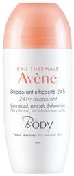 Avene Body Αποσμητικό 24h σε Roll-On Χωρίς Αλουμίνιο 50ml