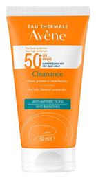 Avene Cleanance Triasorb Αντηλιακή Κρέμα Προσώπου SPF50 50ml από το Pharm24