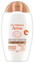 Eau Thermale Avène Eau Thermale Fluide Mineral Teinte SPF50 Αντηλιακή Κρέμα 40ml