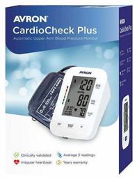 Avron Cardiocheck Plus Ψηφιακό Πιεσόμετρο Μπράτσου με ανίχνευση Αρρυθμίας