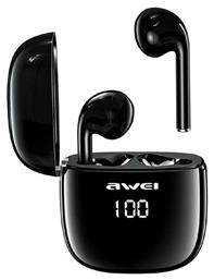 Awei T28P In-ear Bluetooth Handsfree Ακουστικά με Αντοχή στον Ιδρώτα και Θήκη Φόρτισης Μαύρα από το Filinda