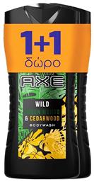 Axe Wild Green Mojito & Cedarwood Αφρόλουτρο σε Gel για Άνδρες 2x400ml από το ΑΒ Βασιλόπουλος