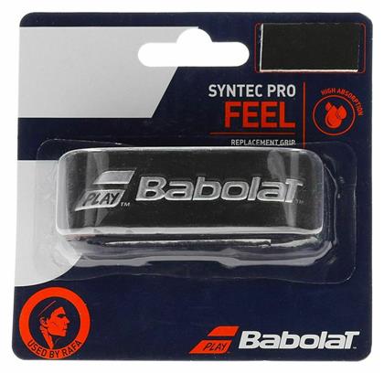 Babolat Syntec Pro Replacement Grip Μαύρο 1τμχ από το MybrandShoes