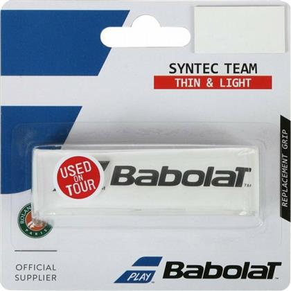 Babolat Syntec Team Replacement Grip Λευκό 1τμχ από το MybrandShoes