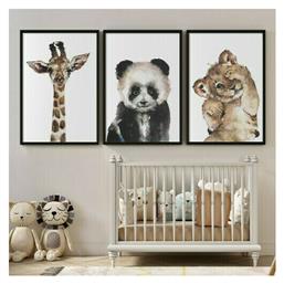 Baby Animals, σε Καμβά, Gallery Wall, 3 Τεμάχια