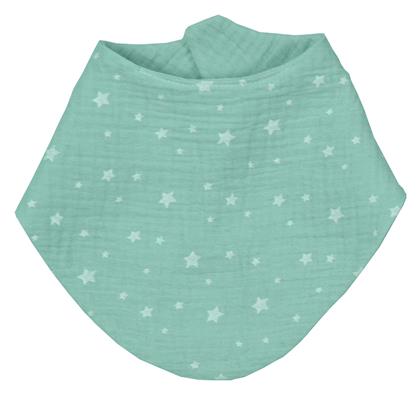 Baby Oliver Μπαντάνα από 100% Βαμβάκι με Αυτοκόλλητο Muslin Mint από το Katoikein