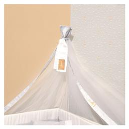 Baby Oliver Κουνουπιέρα Κούνιας από Τούλι Γκρι 180x500εκ.