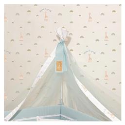 Baby Oliver Κουνουπιέρα Κούνιας από Τούλι Λευκή 180x500εκ.