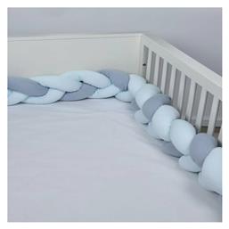 Baby Oliver Πάντα Πλεξούδα Design 105 Ciel/Grey 18x200cm από το Designdrops