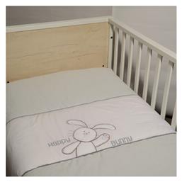 Baby Oliver Πάπλωμα Κούνιας Βαμβακερό Λευκό 100x140cm